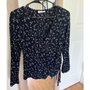 Long sleeve blouse